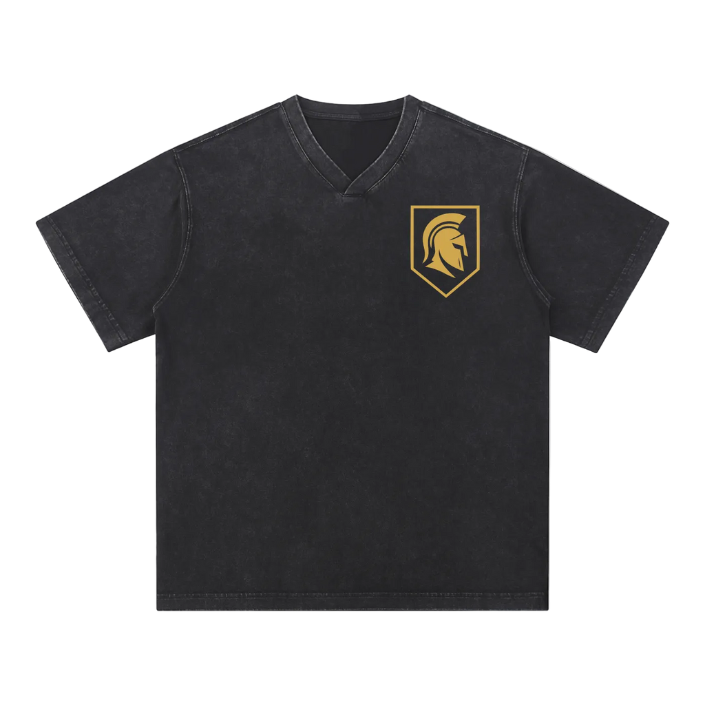 Titans 4 Life - Snow Washed V-Neck T-Shirt