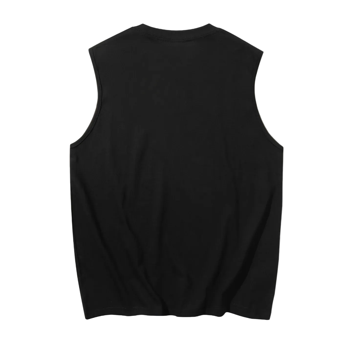 Black sleeveless shirt 