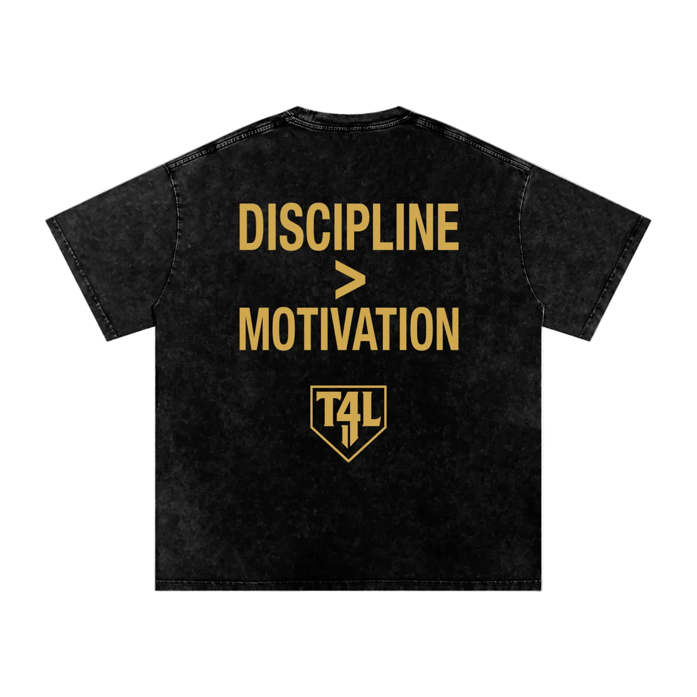 Discipline > Motivation Oversized T-Shirt