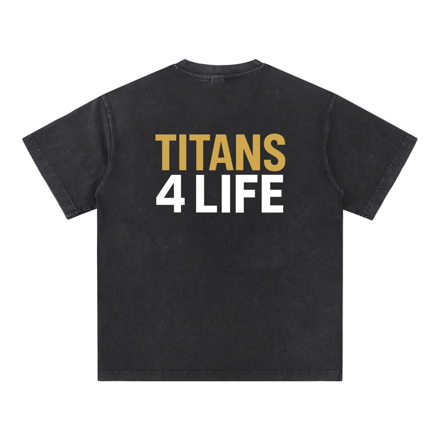 Titans 4 Life - Snow Washed V-Neck T-Shirt